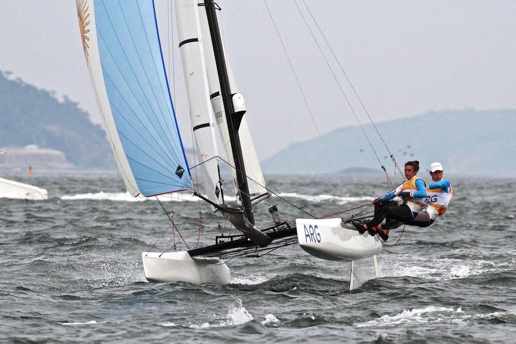 The Nacra 17 could be changed into a foiling multihull for the 2020 Olympics  © Richard Gladwell www.photosport.co.nz